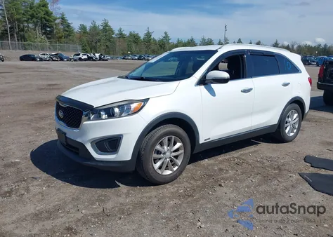 2016 Kia Sorento 2.4L Lx from USA, damaged, VIN 5XYPGDA35GG105972
